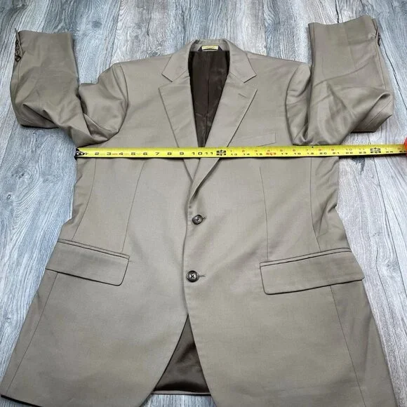 Brooks Brothers Blazer Mens 41R Vitale Barberis Canonico Fitzgerald Italy